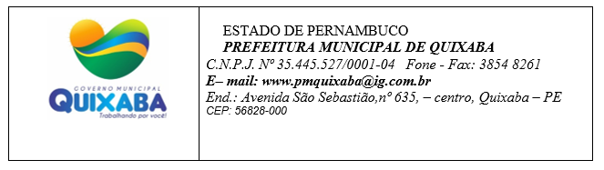 Prefeitura Municipal de Quixaba-PE